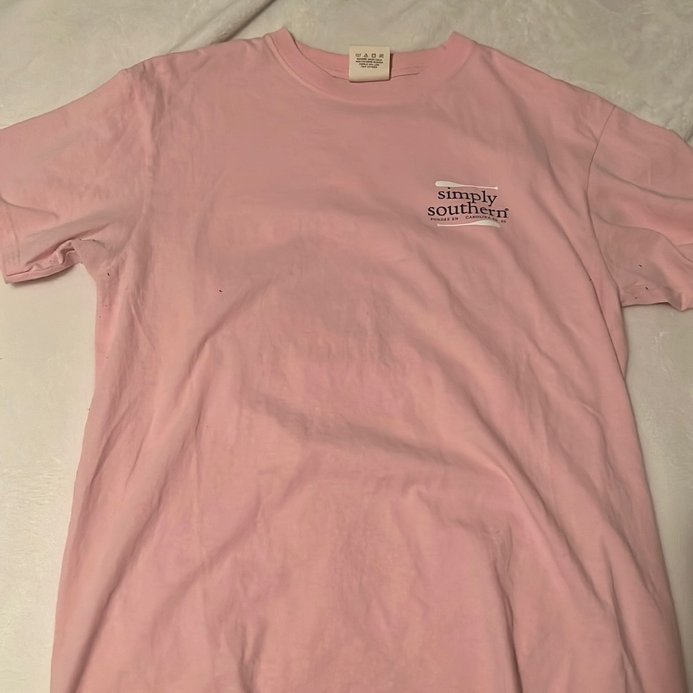 Pink simply southern shirt